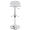Lumisource Venti Adjustable Swivel Barstool in Clear Acrylic BS-TW-VENTI CL